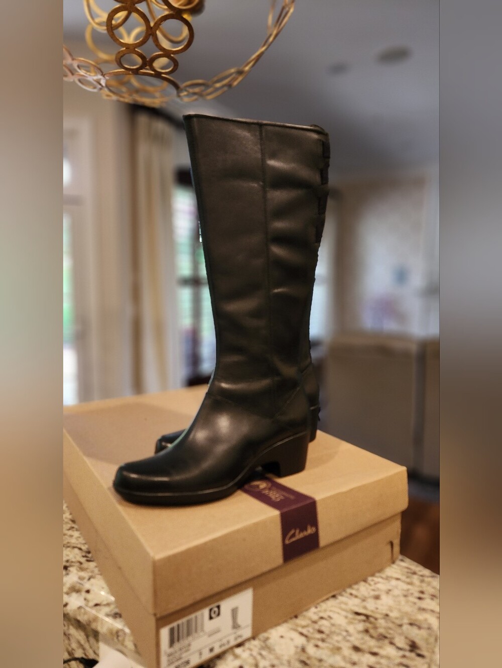 Clarks Malia Skylar Riding Boots, Discontinued, Size 7. Never Worn.